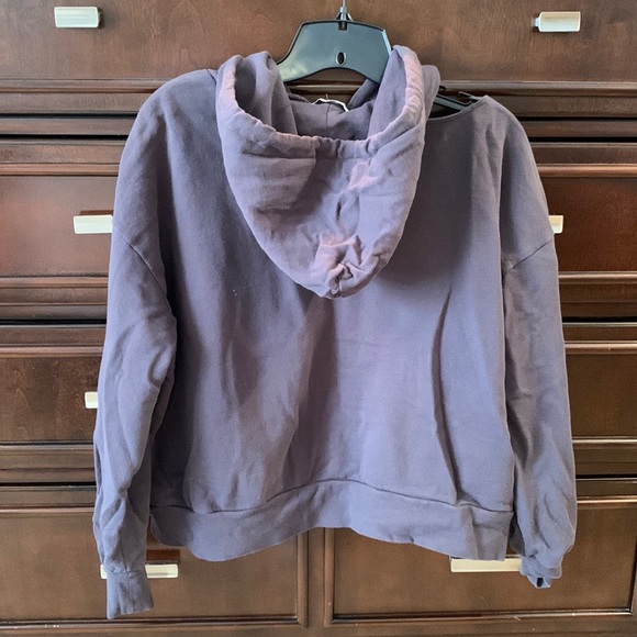 Z Supply Jerry Cold Shoulder Hoodie - Picture 6 of 9